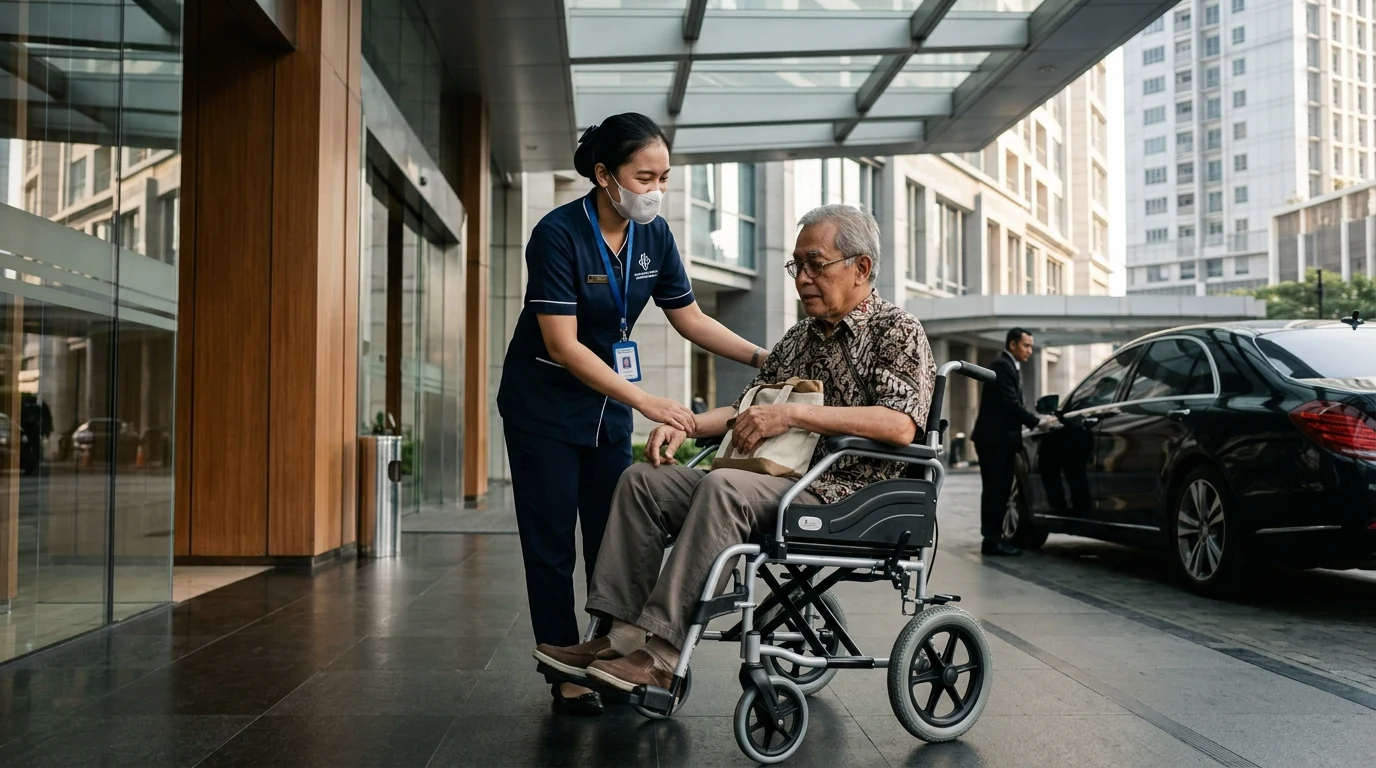 Memahami Kode Bantuan Kursi Roda Bandara - Layanan Homecare Medis Joy of Care Jabodetabek