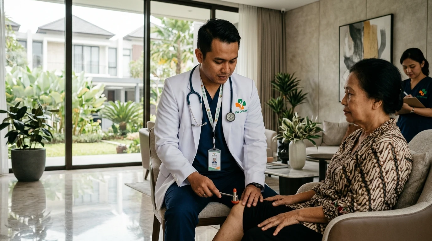 Beda Bell’s Palsy vs Stroke: Cek Saraf Cepat di Rumah - Layanan Homecare Medis Joy of Care