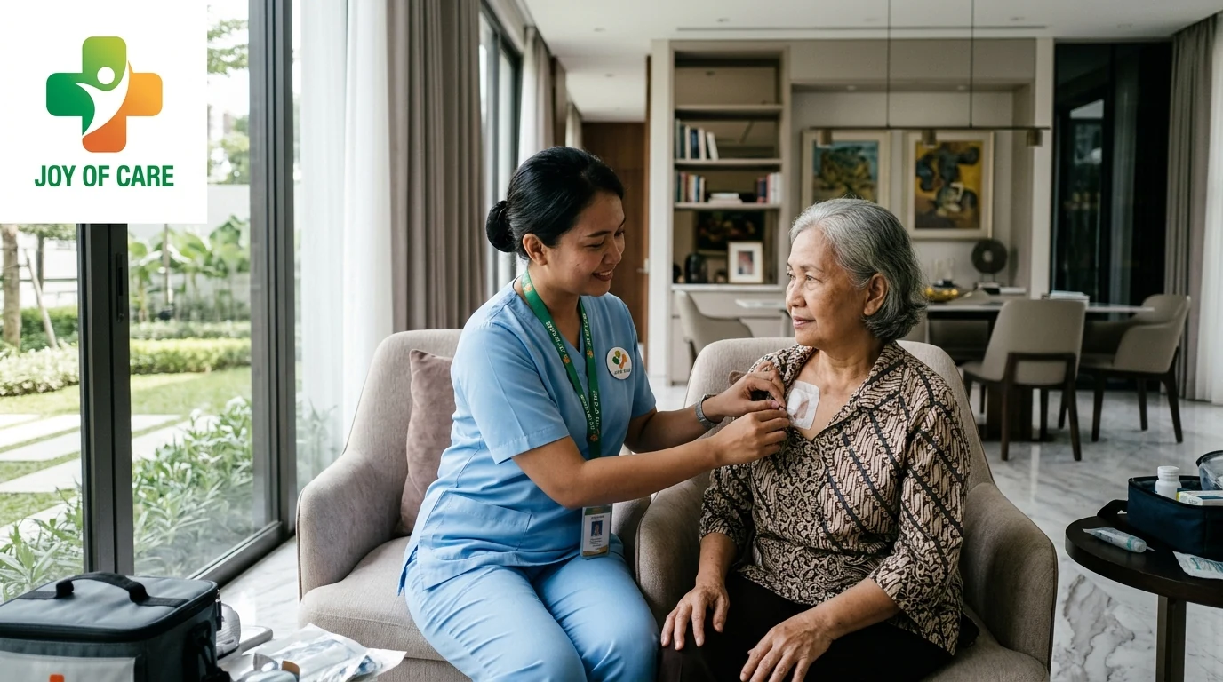 Perawatan Akses Kemoterapi Port (Chemo Port / Chemoport... - Layanan Homecare Medis Joy of Care
