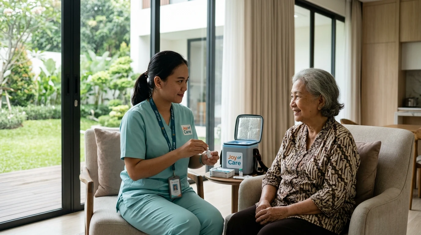 FAQ Vaksinasi Lansia di Rumah Jakarta - Layanan Homecare Medis Joy of Care